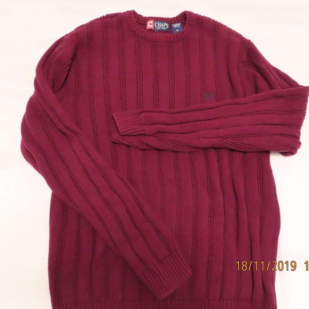 Chaps Sz M knit sweater